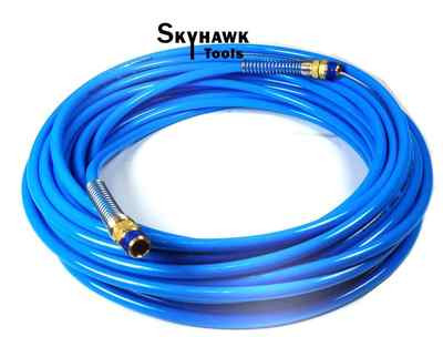 1/4'' NPT Fitting X 50 FT Air Compressor PU Hose Roofing Framing Carpentry