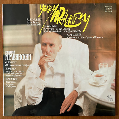 Yevgeni Mravinsky + Shostakovich Philharmonic: Schubert / Wagner / Weber Vinyl