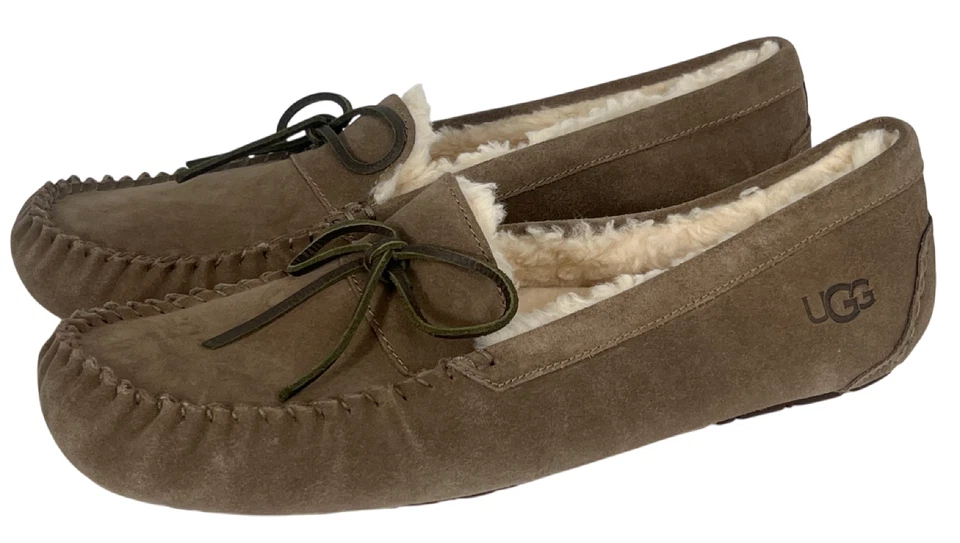 NUEVO UGG HOMBRE CORVIN MOCASINES ZAPATILLAS GAMUZA MOCASÍN ZAPATOS 1125953 TALLA 17 Foto 3 de 4