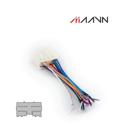 Car Stereo Radio CD DVD Wiring Harness For MITSUBISHI Pajero Power Cable - Bild 4 von 5