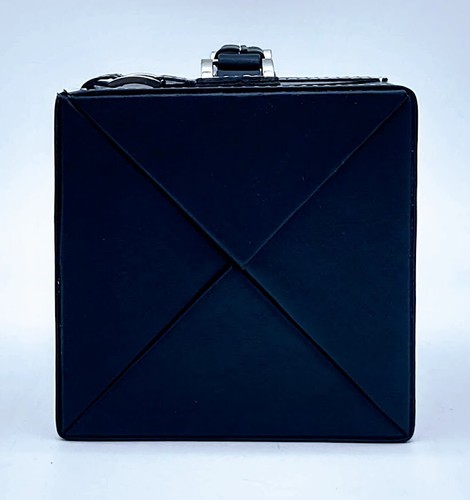 Kit de vajilla de viaje para bartenders de acero inoxidable de 6 piezas en estuche de cuero negro - Imagen 6 de 16