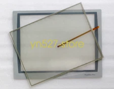 1PC NEW For 2711P-T15C22D9P /A 10wire Protective Film+Touch Screen Glass