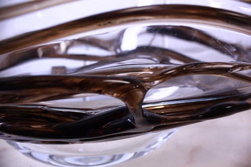 Vaso in vetro di Murano originale signed Sergio Costantini glass made in italy - Picture 7 of 8