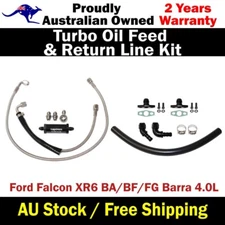 Turbo Pros Turbo Oil Feed&Return Line Kit For Ford Falcon XR6 BA/BF/FG Barra 4L