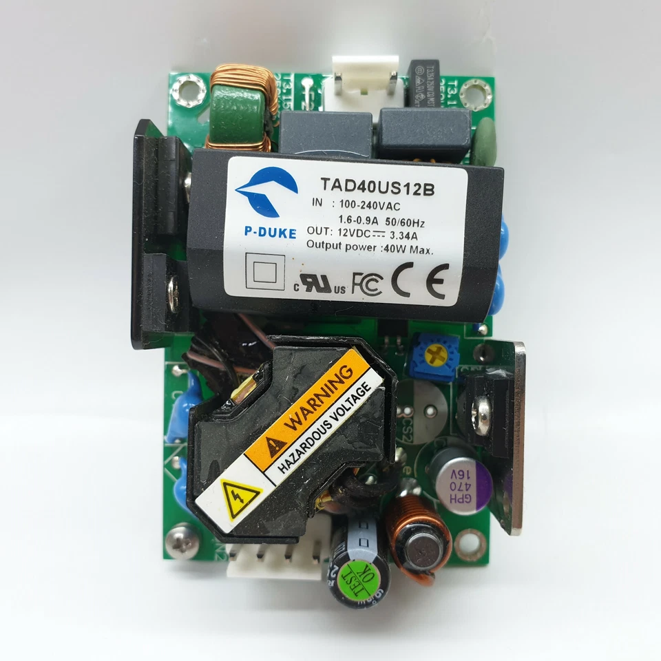 P-Duke TAD40US12B TAD40 Serie Netzteil AC-DC bis zu 40 W Platine - Bild 2 von 4