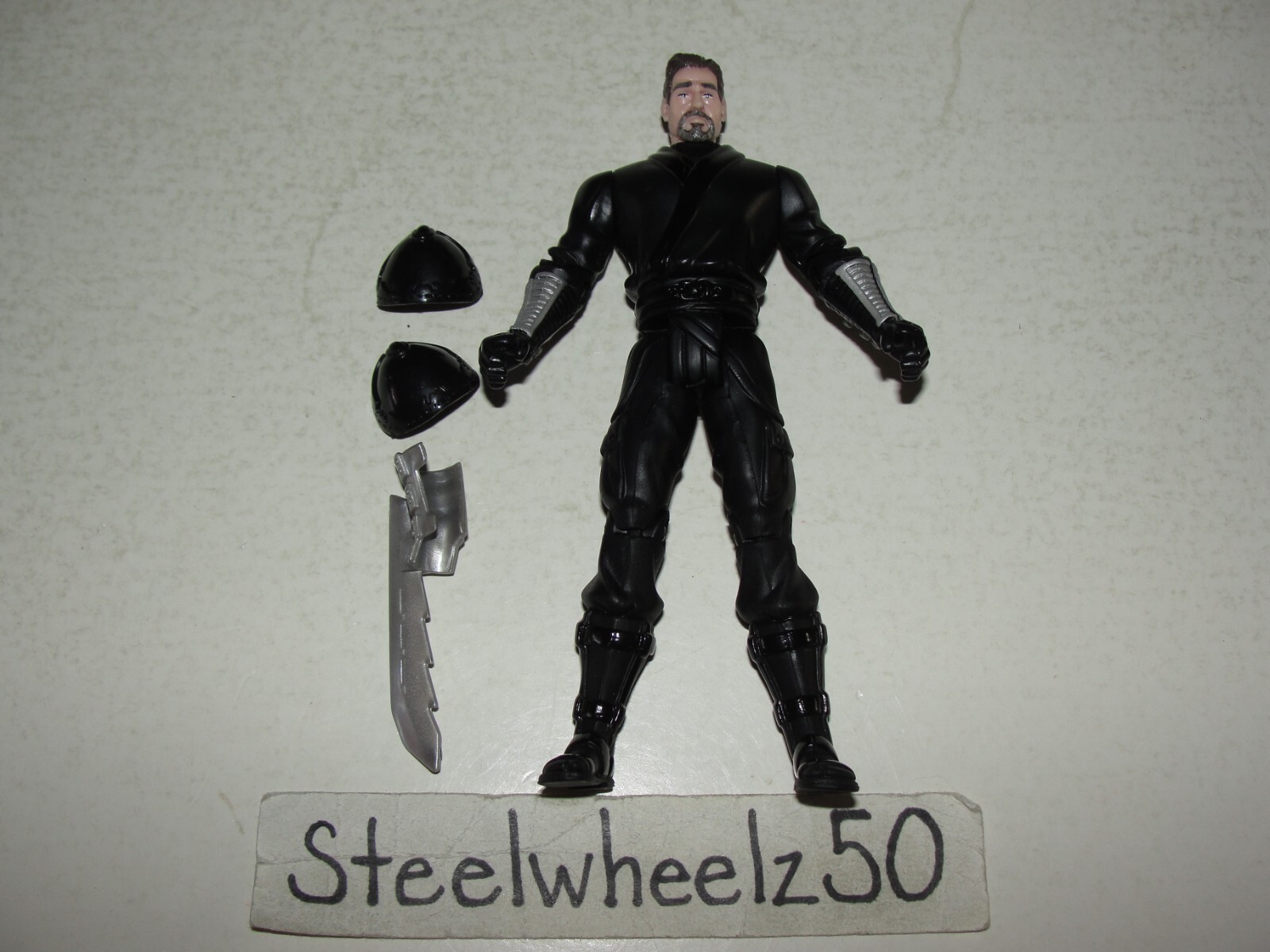Batman Begins Ra's Al Ghul Action Figure DC Mattel 2005 Ducard COMPLETE Ninja Cuisine reunionnaise