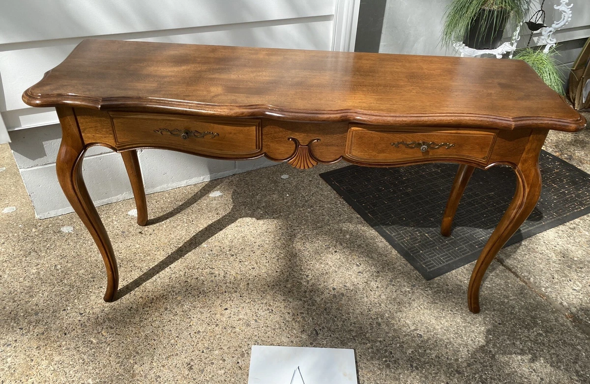 Ethan Allen French Country Sofa Table Matttroy
