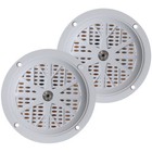 Pyle PLMR41W 4" Dual Cone Waterproof Speaker Pair White