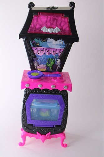 Monster High Vampire Kitchen PlaySet_Furniture Stove Oven Mattel Appliance - Picture 4 of 20