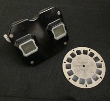 Sawyers VIEW MASTER Model C 1950's Vtg Viewer Twas Night Before Christmas Santa