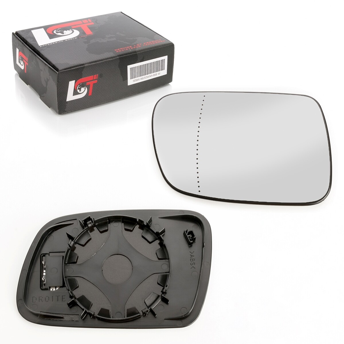 Exterior Mirror Aspherical Convex Electric Right 8149FP for PEUGEOT 307 SW CC