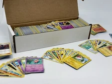 1000 Pokemon Cards Warehouse C/U Lot Collection English No Basic Energy