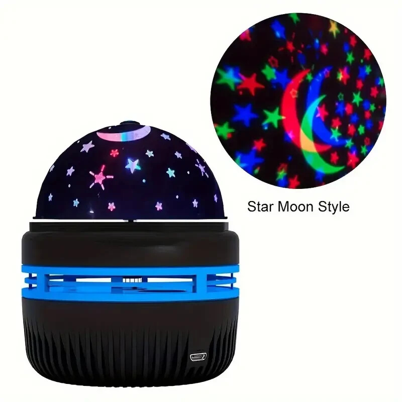Starry Night Light Projector Star Sky Moon Lamp Kids Bedroom lights