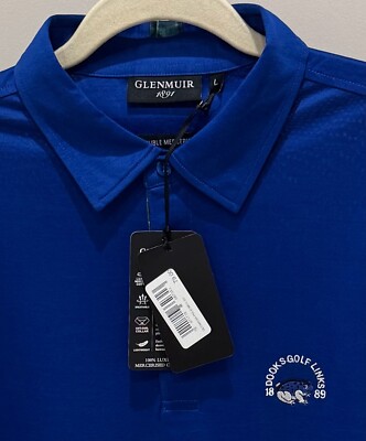 NWT - Dooks Golf Links 1889 - Glenmuir 1891 Golf Shirt - Men's