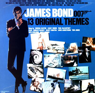 Various - James Bond 007 (13 Original Themes) LP (VG+/VG+) '