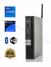 Dell OptiPlex 7060 Micro i7-8700T & up to 64GB RAM & 2*2TB SSD & WiFi+BT & Win11