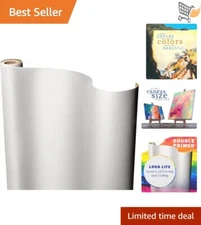 Double Primed Cotton Canvas Roll 36 Inch Wide 5ft for Painting Art Crafts