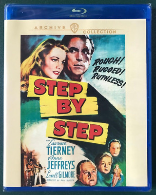 Step By Step (Blu-ray) 1946, Lawrence Tierney, MINT CONDITION SEALED Ohio seller