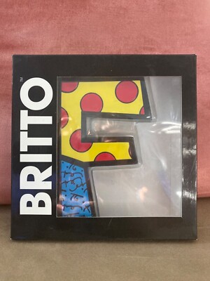 Romero Britto Letter Art F - new in package | eBay