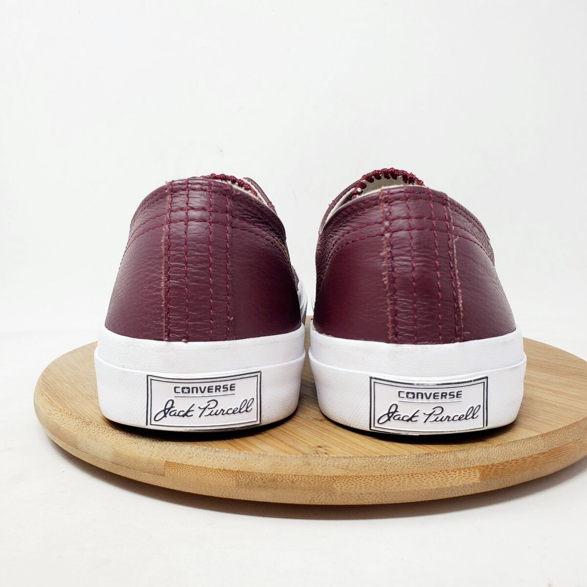 Converse Jack Purcell Shoes Womens 7.5 Sneakers Burgundy Converse Jack Purcell Shoes Womens 7.5 Sneakers Burgundy