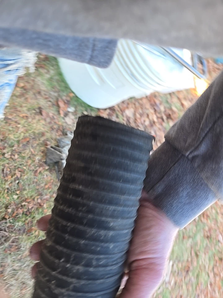 1955-1962 Gm Impala Bel Air Biscayne Calentador Conducto Flex Tubos Original Chevrolet Foto 4 de 4