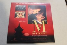 M Butterfly Laserdisc, 1994 Widescreen JEREMY IRONS DAVID CRONENBERG