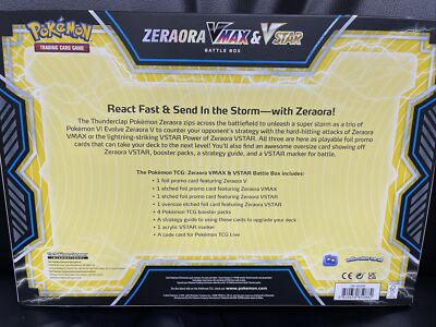 Pokémon TCG Deoxys/Zeraora VMAX & VSTAR Box for sale online | eBay