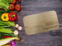 Papa Papa´S Vesperbrett FrüHstüCksbrettchen Holz Mit Gravur Geschenk