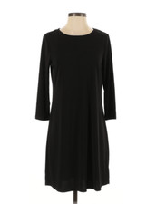 MICHAEL MICHAEL KORS Black KnitStretchJersey Shift CareerBusinessOffice Dress S