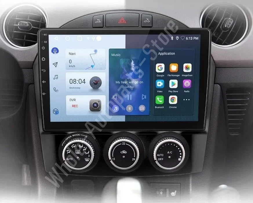 For 2006-2015 Mazda MX-5 Apple Carplay Radio Android 13 GPS NAVI WIFI W/Camera - Изображение 2 из 4