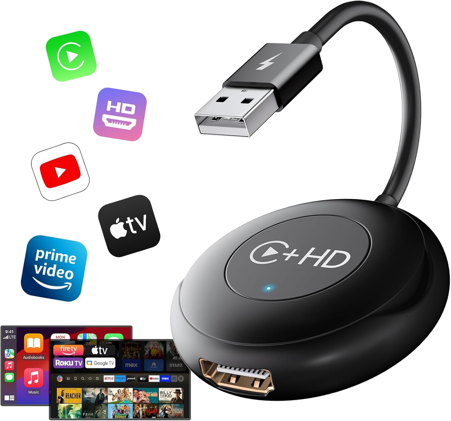 Mate TV per Auto al Miglior Prezzo: CarPlay Wireless + HDMI 2-in-1