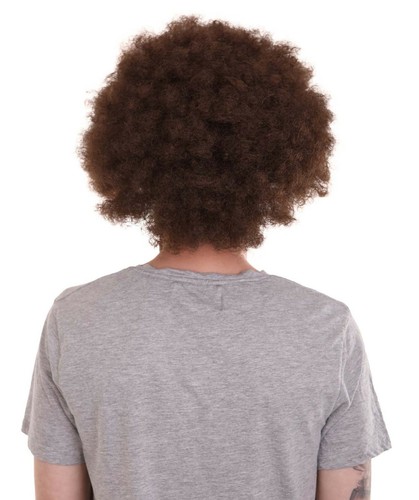Brown Afro Wig, Super Size Jumbo Curly Cosplay Halloween Wig, HM-095A - Picture 4 of 9