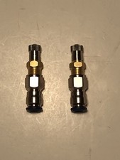 2 Schrader Air Ride Suspension Bag Inflation Fill Valves Push Connect 14 Tube 2 Schrader Air Ride Suspension Bag Inflation Fill Valves Push Connect 14 Tube
