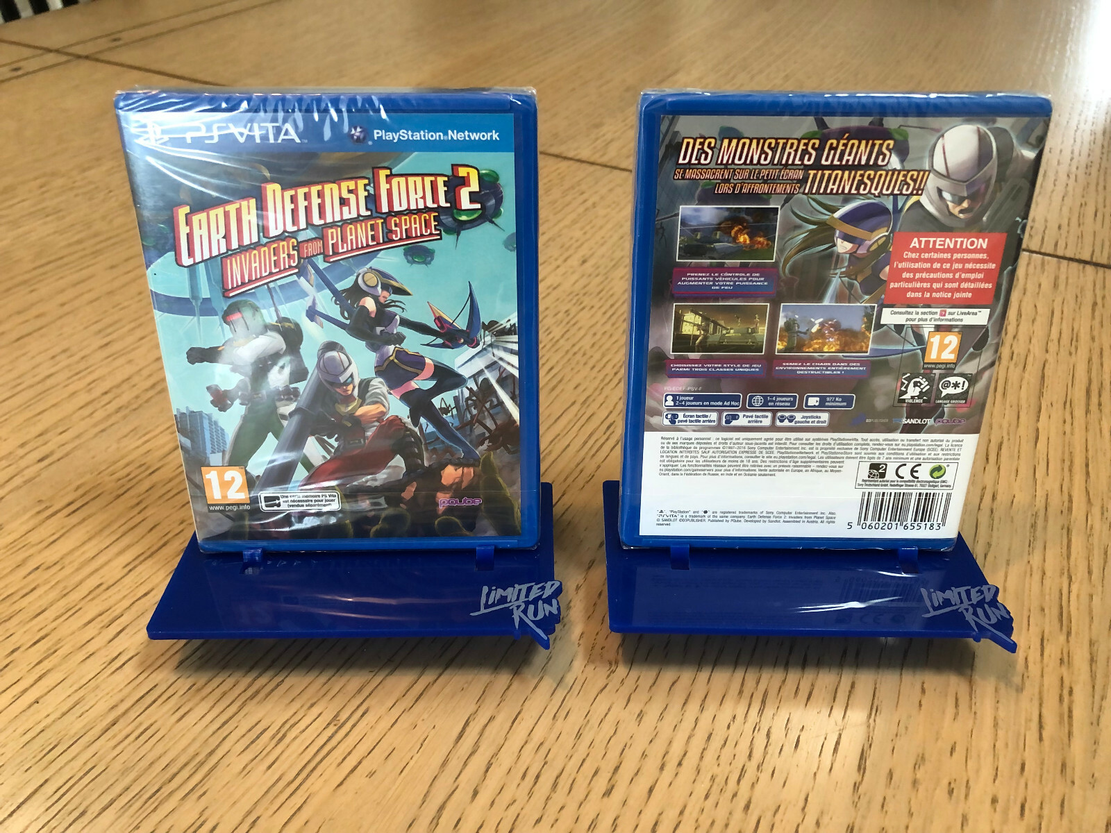 EARTH DEFENSE FORCE 2 - PS VITA - PAL - neuf sous blister