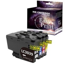  4-Pack, BCMY LC3039 Ink Cartridge for MFC-J5945DW J5845DW J6945DW Printer