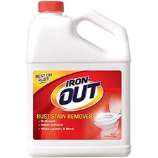 Iron OUT Powder Rust Stain Remover, Remove and Prevent Rust Stains in Bathrooms,