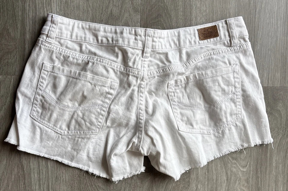 Pantalones cortos de mezclilla O'Neill Cody blancos Foto 3 de 4