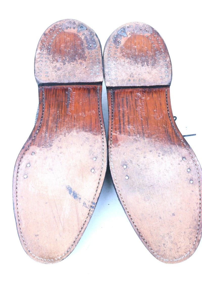 Florsheim Royal Imperial 5 Nail Kenmoor Pebbled Leather Long Wingtip 96624 9.5A View 4