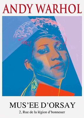 Andy Warhol - Plakat - Musee Dorsay, 100 x 71,5 cm