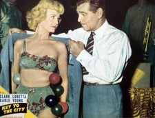 Key To The City Lobby Card Marilyn Maxwell Clark Gable 1950 OLD MOVIE PHOTO
