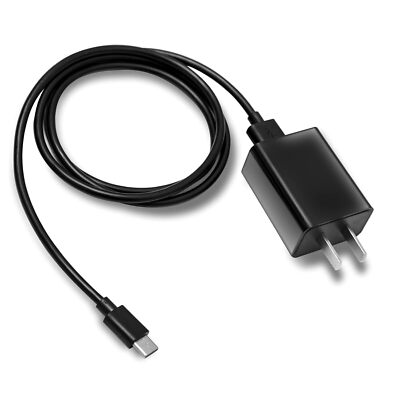 5FT USB TYPE C Android Phone Charger for Blu M8l, M10l Tab, 5FT, Black 