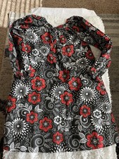 Smockadot Kids girls sz. 7 black & red design dress. Pretty, excellent condition