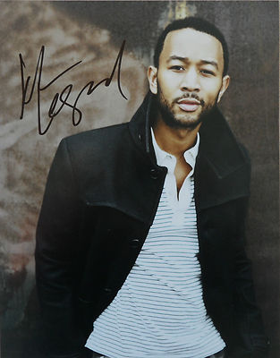 JOHN LEGEND signiertes 14x11 Foto ALL OF ME COA