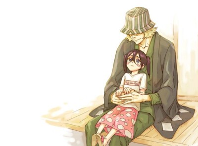 Anime tsumugiya ururu urahara kisuke haori lap sit Stitched Gaming Mat Desk