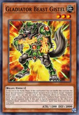 Gladiator Beast Gistel SUDA-EN017 Prices | YuGiOh Supreme Darkness