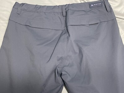 Burton Living Lining Gray Winter Snow Snowboard Pants Mens Size XL