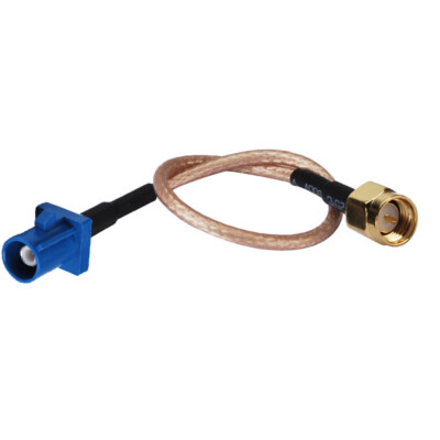 Fakra C auf SMA Stecker GPS Adapter Verlängerungskabel 6'' RG316 Pigtail VW BENZ