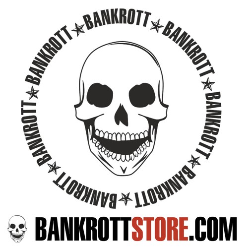 BANKROTT Design Damen T-Shirt Schriftzug und Krone - gold und silber Glitzer - Bild 3 von 20
