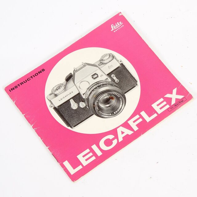 LEICAFLEX CAMERA MANUAL In English Only PUB. 1965 #2