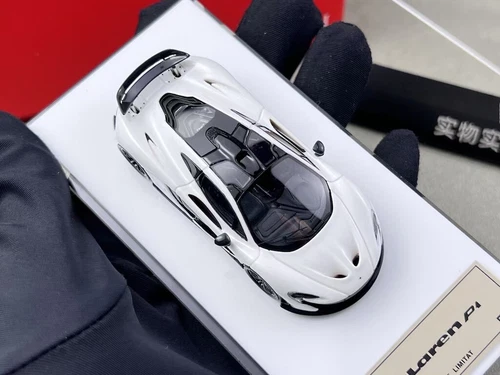 DMH 1:64 weiß P1 Super Racing Sports Diecast Resin Auto Modell Sammlung - Bild 2 von 7